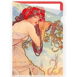 Boutiques de musées Chemises Et Sous-Chemises-Sous-chemise Alphonse Mucha - L'Été - A4