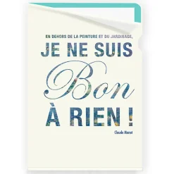 New Boutiques de musées Sous-chemise Citation Monet - A4