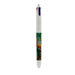 Clearance Boutiques de musées Stylo BIC 4 couleurs Tarsila do Amaral - Cartão postal