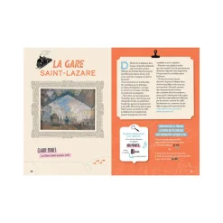 Boutiques de musées Livres Jeunesse-Sur les traces de Monet - Escape book