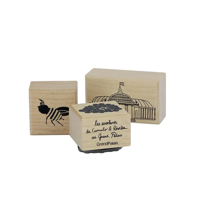 Sale Boutiques de musées Tampons en bois Cumulo & Réséda - Grand Palais