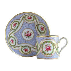 Clearance Boutiques de musées Tasse et soucoupe Myrtes et roses