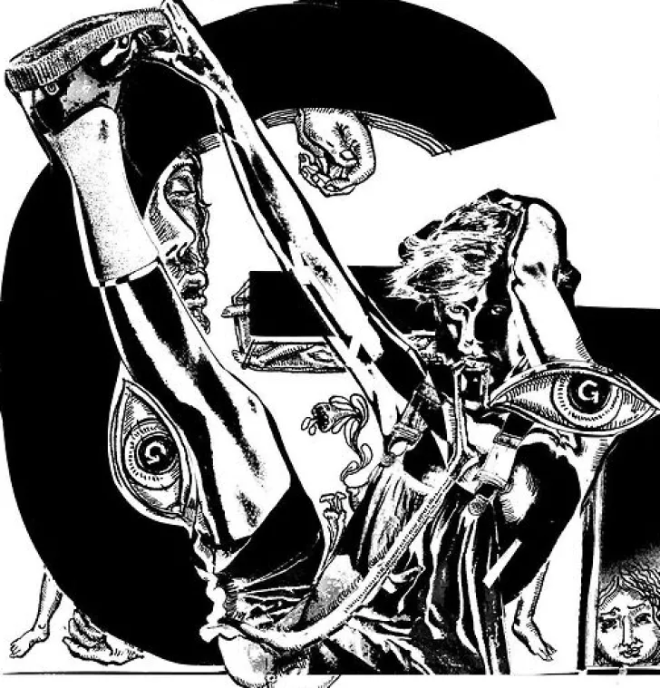 Boutiques de musées Toiles Encadrées|Toiles Sur Châssis-The New Alphabet — G (toiles encadrées)