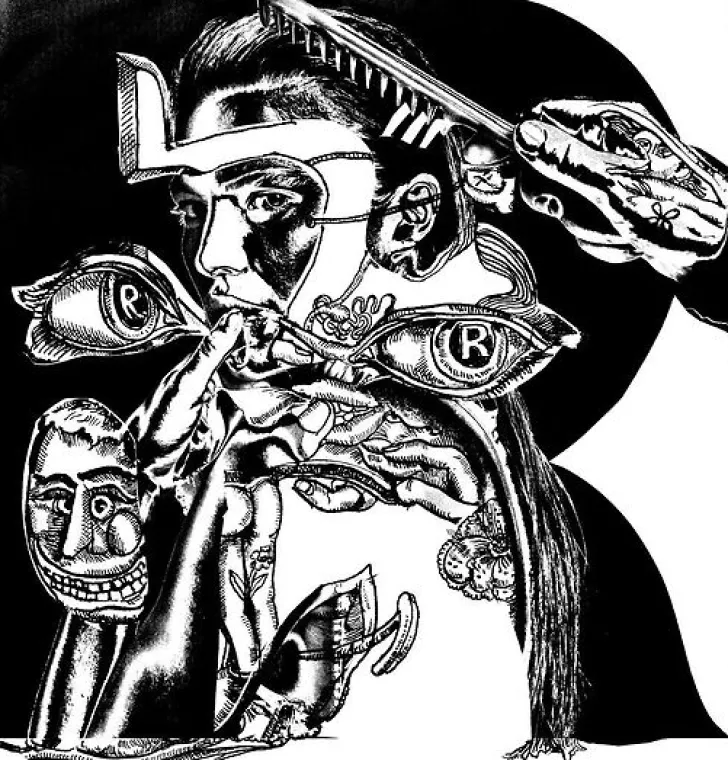 Boutiques de musées Toiles Sans Cadre|Affiches D'Art-The New Alphabet — R (toiles sans cadre)