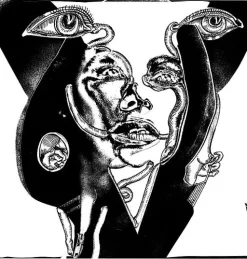 Sale Boutiques de musées The New Alphabet — V (panneaux acryliques)