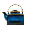 Boutiques de musées Art De La Table-Théière carrée - Bleu océan - ZaoZam