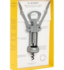 Best Boutiques de musées Tire-bouchon De Gaulle à double levier - L'atelier du vin