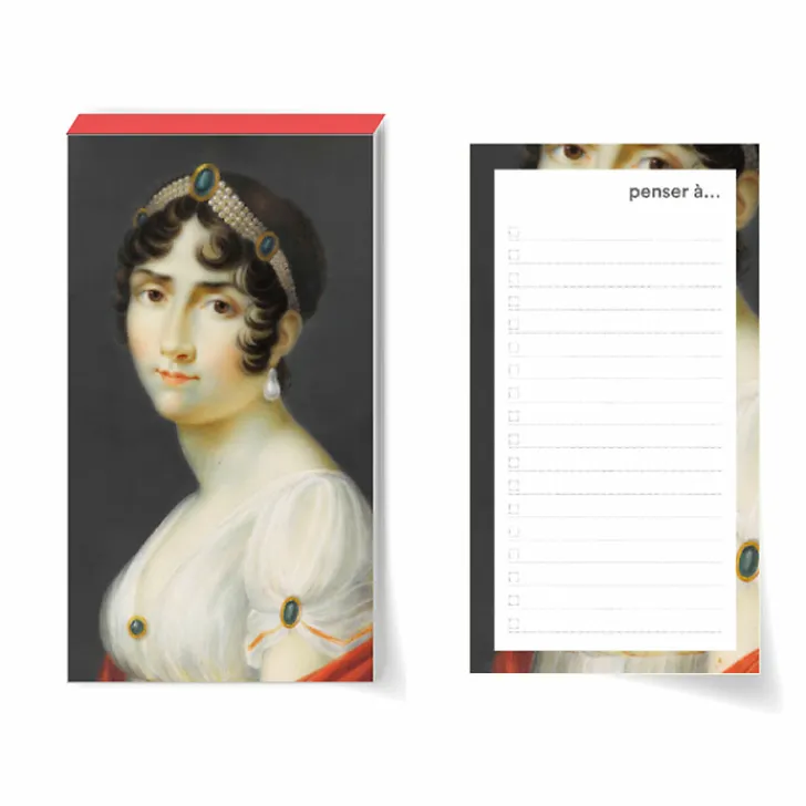 Boutiques de musées Cahiers Et Carnets-To do list Jacques-Louis Comte - Portrait de Joséphine