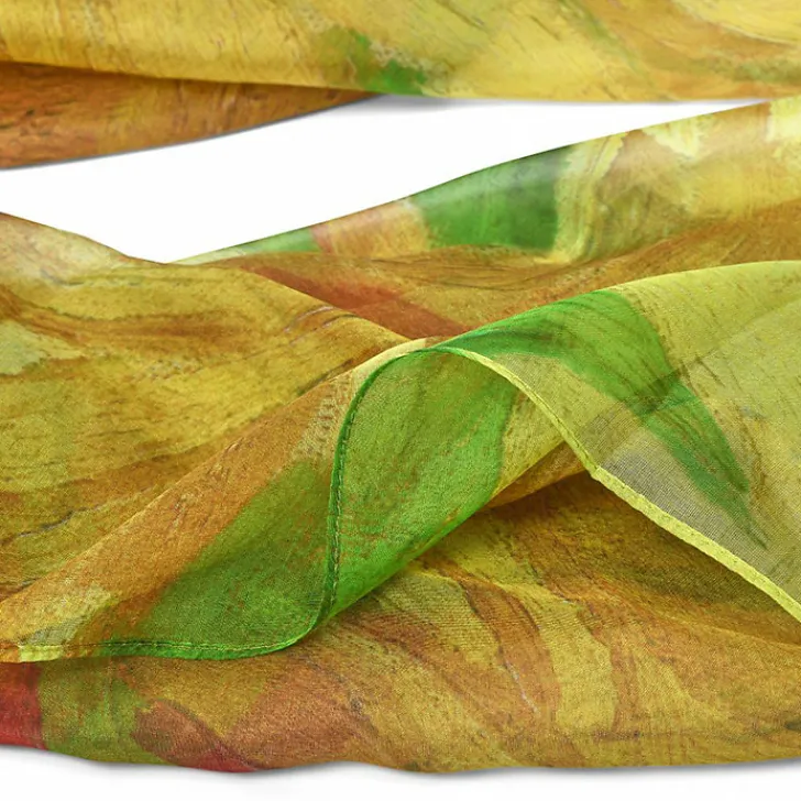 Clearance Boutiques de musées Étole en soie Vincent van Gogh - Les tournesols - Van Gogh Museum Amsterdam®