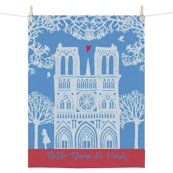 Boutiques de musées Art De La Maison-Torchon brodé Notre-Dame de Paris - 50x70cm