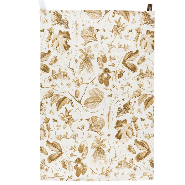 Boutiques de musées Art De La Table-Torchon bronze Herbier du roi - Maison Baluchon