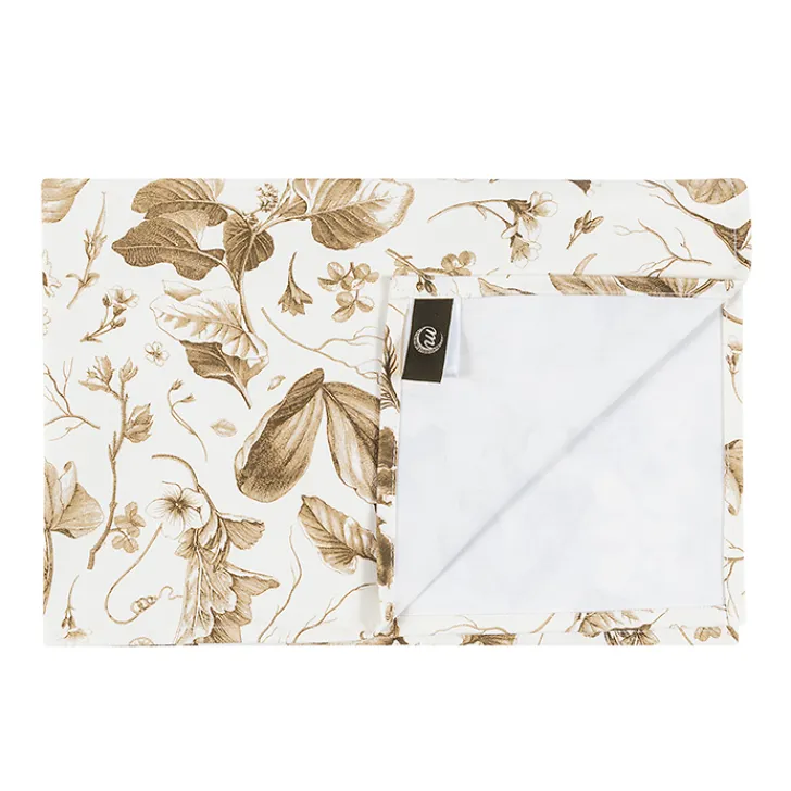 Boutiques de musées Art De La Table-Torchon bronze Herbier du roi - Maison Baluchon