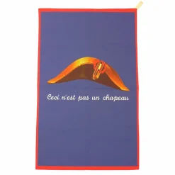 Boutiques de musées Art De La Table-Torchon Ceci n'est pas un chapeau