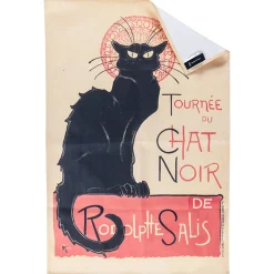 Boutiques de musées Torchon Chat Noir