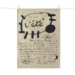 Boutiques de musées Art De La Table-Torchon Joan Miró - L'Été