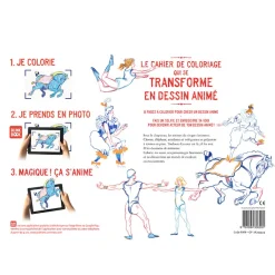 Boutiques de musées Loisirs Créatifs-Toulouse-Lautrec Le cirque - Cahier de dessin animé