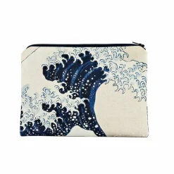 Boutiques de musées Trousses, Pochettes-Trousse Katsushika Hokusai - La grande vague - 15x21 cm