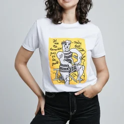Clearance Boutiques de musées T-shirt Fernand Léger - Je ne te demande pas si ta grand-mère fait du vélo