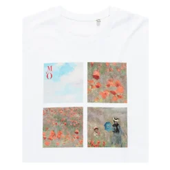 Boutiques de musées T-Shirts Et Sweats-T-shirt Mixte Multivues Claude Monet - Coquelicots