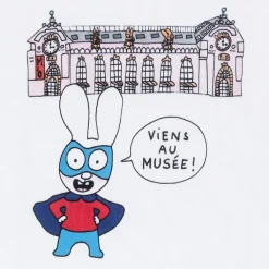 Outlet Boutiques de musées T-shirt Mixte Simon Superlapin - Musée d'Orsay