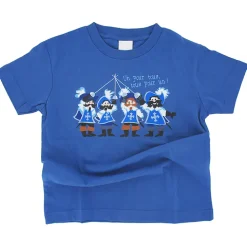 Boutiques de musées T-Shirts Et Sweats|Habits Et Accessoires-T-shirt Mousquetaires Bleu