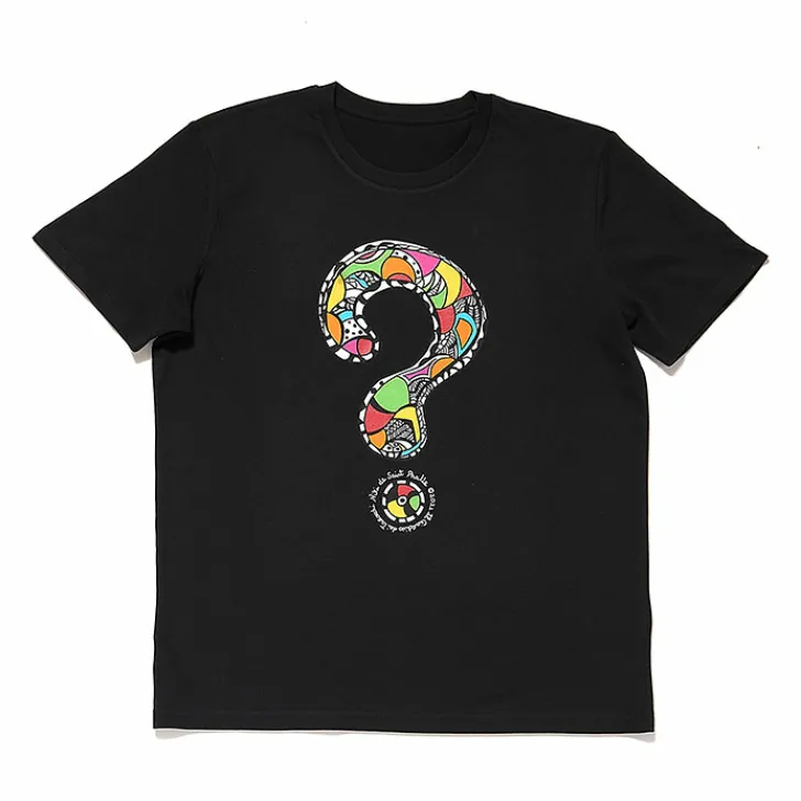 Boutiques de musées T-Shirts Et Sweats-T-shirt noir Homme Niki de Saint Phalle - Point d'interrogation