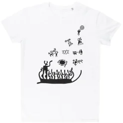Hot Boutiques de musées T-shirt Pétroglyphes