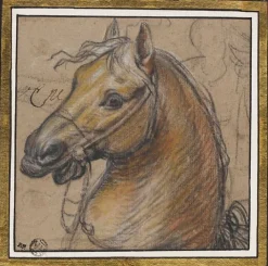 Boutiques de musées Affiches D'Art|Affiches D'Art Encadrées-Tête de cheval (affiches d'art)