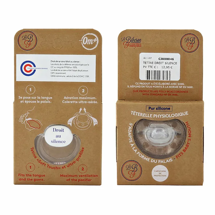 New Boutiques de musées Tétine Droit au silence - Conseil Constitutionnel