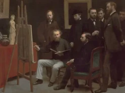 Boutiques de musées Panneaux Acryliques|Toiles Sur Châssis-Un atelier aux Batignolles (panneaux acryliques)