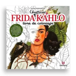 Boutiques de musées Loisirs Créatifs-Unofficial Frida Kahlo - Livre de coloriage