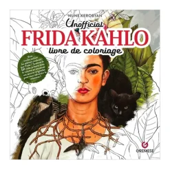 Boutiques de musées Loisirs Créatifs-Unofficial Frida Kahlo - Livre de coloriage