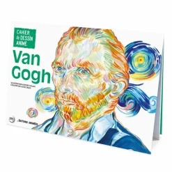 Boutiques de musées Loisirs Créatifs|Livres Jeunesse-Van Gogh - Cahier de dessin animé