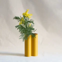 Online Boutiques de musées Vase Álvaro 1 - Ocre mat - Warren & Laetitia