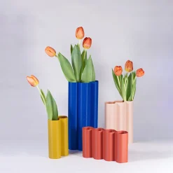 Online Boutiques de musées Vase Álvaro 2 - Terracotta mat - Warren & Laetitia