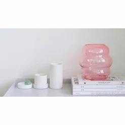 New Boutiques de musées Vase Muse Moyen modèle Rubine - Fundamental