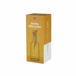 Boutiques de musées Art De La Maison-Vase Silhouette Bouteille Noir - Balvi