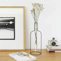 New Boutiques de musées Vase Silhouette Bouteille XL Noir - Balvi