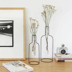 New Boutiques de musées Vase Silhouette Bouteille XL Noir - Balvi