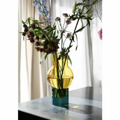 Boutiques de musées Design|Art De La Maison-Vase tube Bulle - Jaune