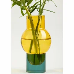 Boutiques de musées Design|Art De La Maison-Vase tube Bulle - Jaune