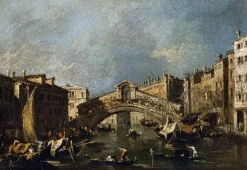 Outlet Boutiques de musées Venise, pont du Rialto (panneaux acryliques)