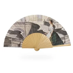 Online Boutiques de musées Éventail Eugénie / Escalier du château de Fontainebleau - 25x42cm