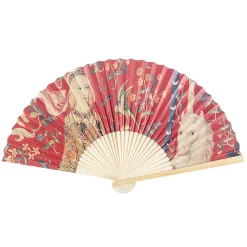 Boutiques de musées Eventails-Éventail La Dame à la licorne - Le Goût