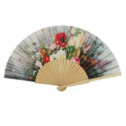 Best Boutiques de musées Éventail Simon Saint-Jean - Jeune fille portant des fleurs, dite La Jardinière, 1837