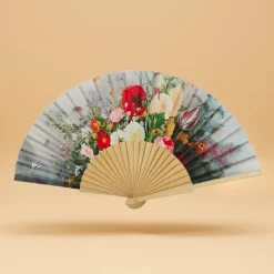 Best Boutiques de musées Éventail Simon Saint-Jean - Jeune fille portant des fleurs, dite La Jardinière, 1837