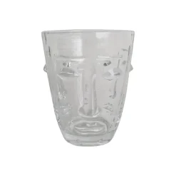 Best Boutiques de musées Verre à eau Visage Transparent