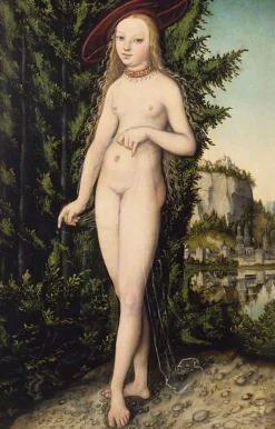 New Boutiques de musées Vénus debout dans un paysage (panneaux aluminium)