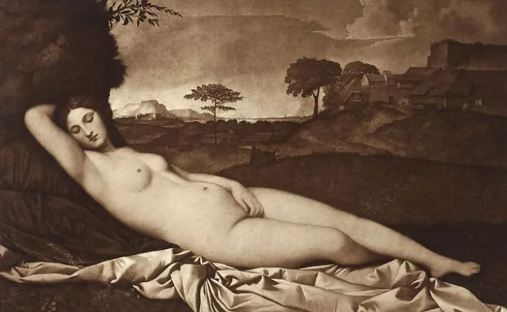 Boutiques de musées Panneaux Aluminium|Panneaux Acryliques-Vénus endormie (panneaux aluminium)