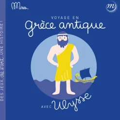 Boutiques de musées Livres Jeunesse-Voyage en Grèce antique avec Ulysse - Les grandes histoires de l'histoire de l'art
